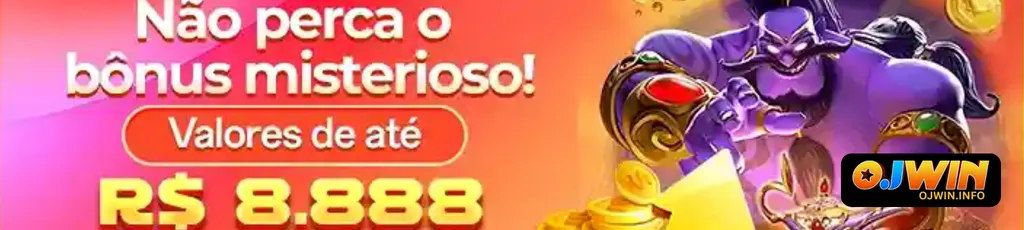 OJWIN Cassino promoções e bônus para jogadores brasileiros